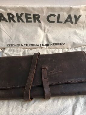 Parker Clay Clutch Wallet NEW